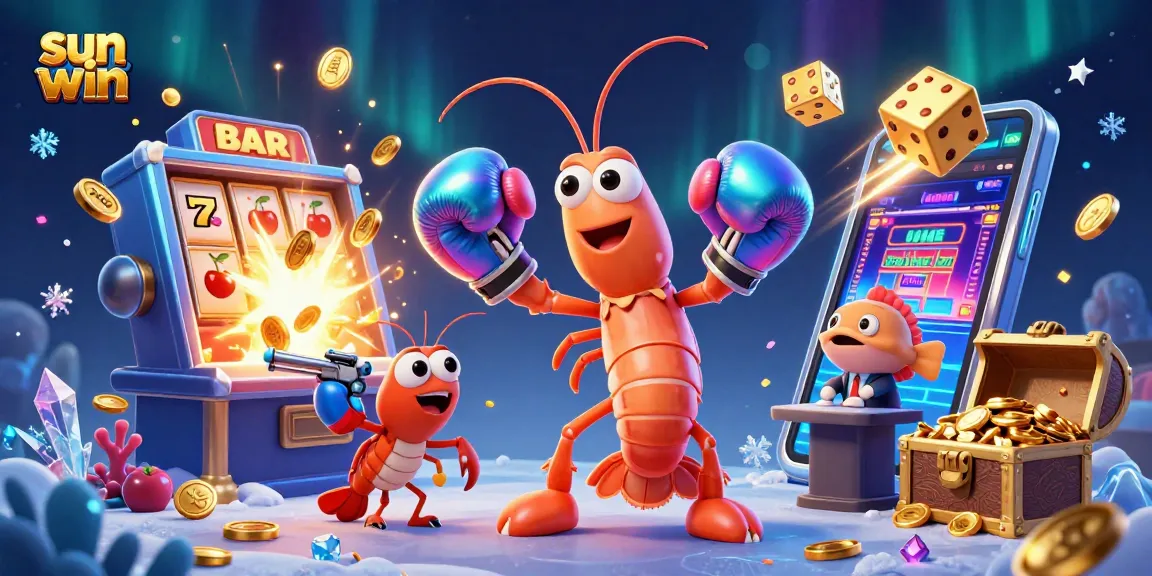 Experience thrilling gameplay at sun win with vibrant casino elements and dynamic characters.